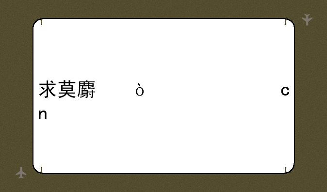 求莫麟传奇主题曲