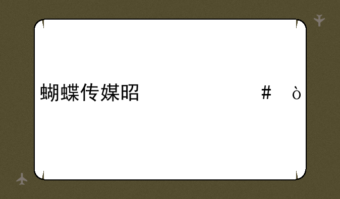 蝴蝶传媒是什么？