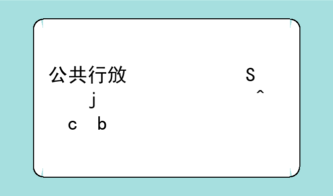 公共行政学研究的核心问题是