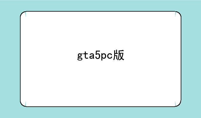 gta5pc版
