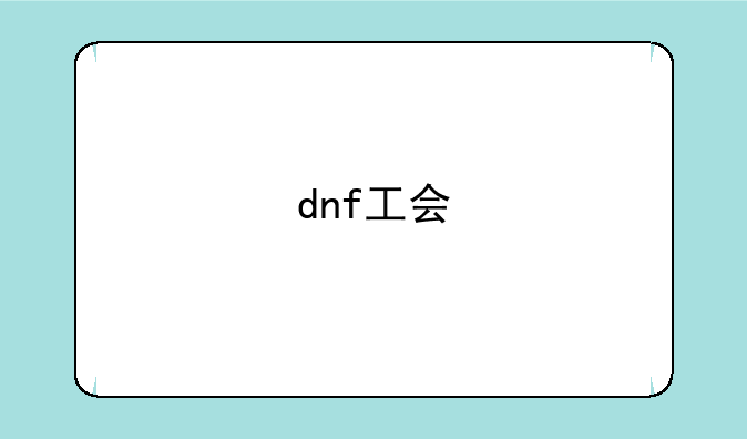 dnf工会
