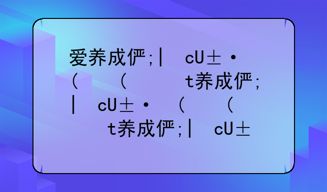 爱养成修改-爱养成2数值修改器